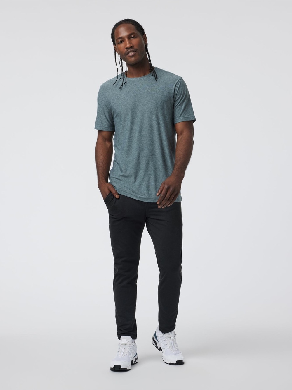 Vuori Coronado Pant - Black Heather - XXL